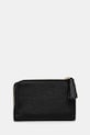 Akcesoria Coccinelle portfel skórzany TASSEL MU0.11.D1.01 czarny