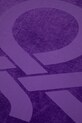 Bavlnený uterák United Colors of Benetton 6H832801A fialová SS25