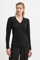 Лонгслив Bruuns Bazaar regular чёрный BBW4246