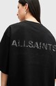 AllSaints tricou din bumbac AMELIE W124JB negru SS25