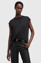 AllSaints bluza KALMA animal negru W189JB