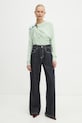 Блузка Victoria Beckham 1125WTP006017A зелёный SS25