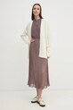 Tommy Hilfiger bluzka WW0WW44047 bordowy SS25
