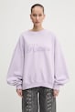 Rotate bluza bawełniana bawełna fioletowy 1134251813