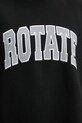 Бавовняна кофта Rotate 113427100 чорний