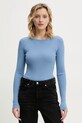 Day Birger et Mikkelsen longsleeve din lână Mariana albastru DAY65243602