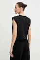 Abbigliamento Pinko camicetta in cotone 104850.A2H0 nero