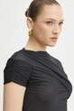 Блузка Pinko чорний 104836.A2H1
