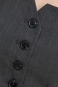 Samsoe Samsoe tricou din amestec de lana SAELLEN F24400131 gri