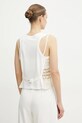 Odzież Twinset bluzka bawełniana 251AP2501 beżowy