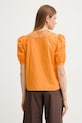 Oblečení Bavlněná halenka Twinset 251TT2335 oranžová