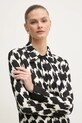 DIANE VON FURSTENBERG camicia nero DVFBL4S015