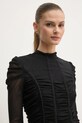 DIANE VON FURSTENBERG bluza negru DVFBL4S005