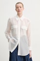Πουκάμισο Marc O'Polo μακρύ λευκό 502089042069