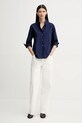 Marc O'Polo camasa din bumbac 502092142331 bleumarin SS25