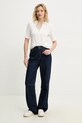 Marc O'Polo bluza 503205251183 bej SS25