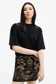 AllSaints t-shirt bawełniany MEL czarny W086JB