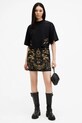 AllSaints t-shirt bawełniany MEL W086JB czarny