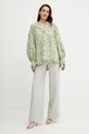 Luisa Spagnoli bluză 542155 verde SS25