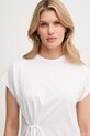 Marella t-shirt bawełniany TIMO biały 2513941052