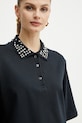 Бавовняне поло Marella GONZAGA темно-синій 2513951014