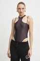 Κορμάκι Versace Jeans Couture slim μωβ 78HAM210.J0223