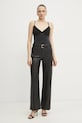 Top Versace Jeans Couture 78HAM212.J0190 čierna SS25