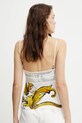 Ruházat Versace Jeans Couture top 78HAM212.JS471 fehér