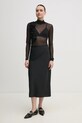 Sisley longsleeve 3HC7L106Y negru SS25