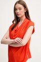 Sisley bluzka czerwony 5FNTLQ08P