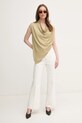Sisley bluzka 5FNTLQ08P zielony SS25