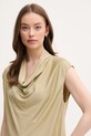 Sisley bluzka zielony 5FNTLQ08P