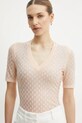 Μπλουζάκι Marciano Guess ARIA πορτοκαλί 5RGP22.6311A