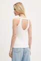 Βαμβακερό μπλουζάκι MM6 Maison Margiela S52NL0070.M20054 λευκό