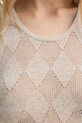 AERON top din amestec de in KISMET TO479561 bej