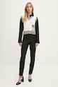 Blúzka Moschino Jeans 0208.3227 čierna SS25