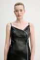 Nanushka rochie ALIDA negru NW25RSTP06299