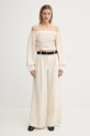 Gestuz bluza din amestec de lana 10910014 bej SS25
