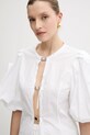 Pinko bluzka bawełniana biały 105185.A2LD