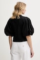 Abbigliamento Pinko camicetta in cotone 105185.A2LD nero