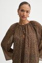 Блузка MICHAEL Michael Kors коричневий MR540R0GRY