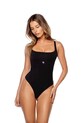 Боди GOD SAVE QUEENS SQUARE-NECK BODYSUIT GSQ.139.372 чёрный SS25