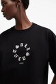 AllSaints tricou din bumbac TIEROTH negru W148JB