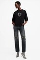 AllSaints tricou din bumbac TIEROTH W148JB negru