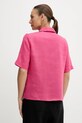 Одежда Льняная блузка United Colors of Benetton 5BMLDQ0B6 розовый
