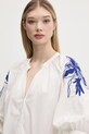 Desigual camicia in cotone CRATOS bianco 25SWBW03