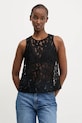 Μπλουζάκι Desigual TÁNATOS μαύρο 25SWBW25