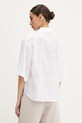 Abbigliamento HUGO camicia di lino 50539750 bianco