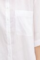 HUGO camicia di lino bianco 50539750