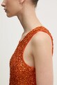 Топ Never Fully Dressed Rust Sequin NFDTO1615 оранжевый